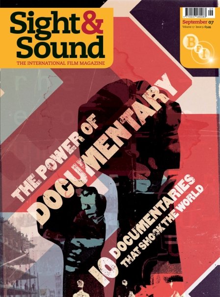SIGHT AND SOUND magazine side cover Issue 197 September 2007