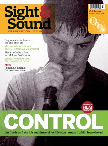 SIGHT AND SOUND magazine side cover Issue 198 October 2007