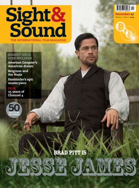 SIGHT AND SOUND magazine side cover Issue 200 December 2007