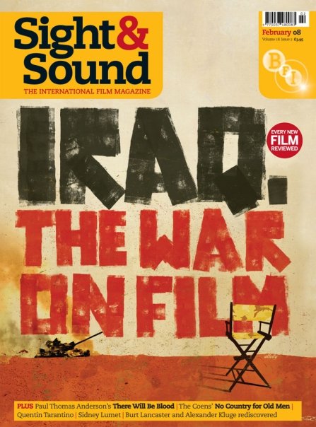 SIGHT AND SOUND magazine side cover Issue 202 February 2008