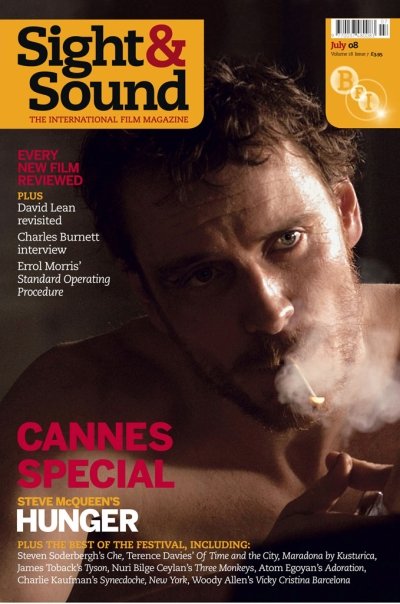 SIGHT AND SOUND magazine side cover Issue 207 July 2008