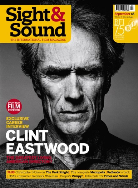 SIGHT AND SOUND magazine side cover Issue 209 September 2008