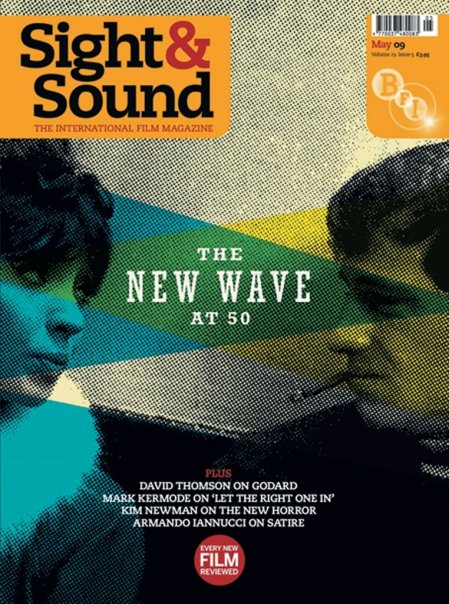 SIGHT AND SOUND magazine side cover Issue 217 May 2009