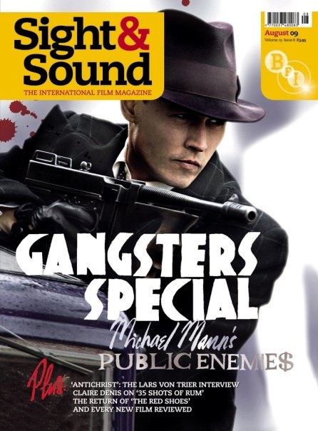 SIGHT AND SOUND magazine side cover Issue 220 August 2009