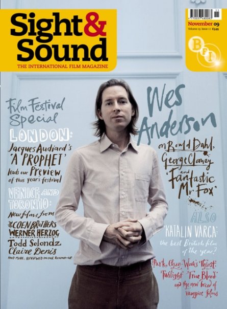 SIGHT AND SOUND magazine side cover Issue 223 November 2009