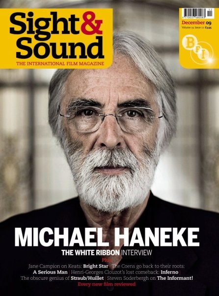 SIGHT AND SOUND magazine side cover Issue 224 December 2009