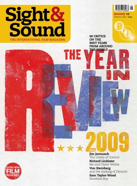 SIGHT AND SOUND magazine side cover Issue 225 January 2010