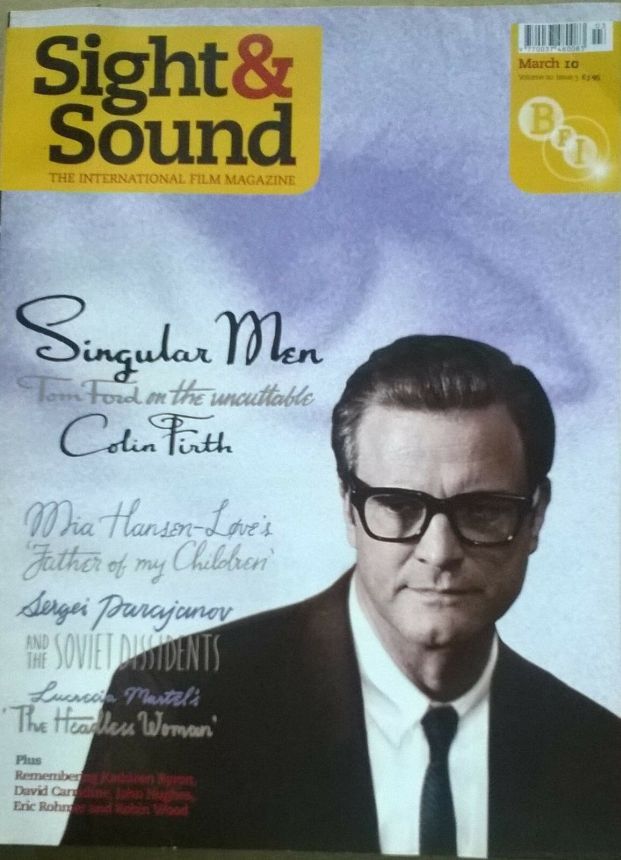 SIGHT AND SOUND magazine side cover Issue 227 March 2010