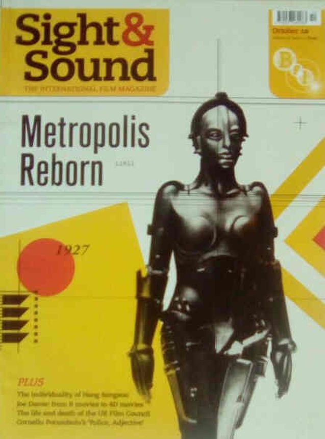 SIGHT AND SOUND magazine side cover Issue 234 October 2010