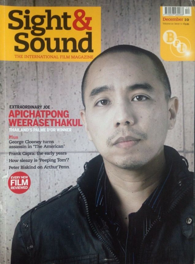 SIGHT AND SOUND magazine side cover Issue 236 December 2010