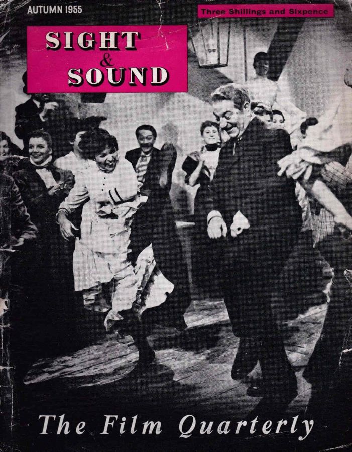 SIGHT AND SOUND (30s-90s) magazine side cover Issue 104 September/October/November 1955
