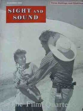 SIGHT AND SOUND (30s-90s) magazine side cover Issue 107 Summer/June/July/August 1956