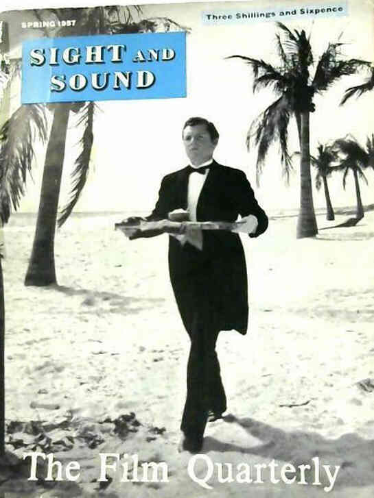 SIGHT AND SOUND (30s-90s) magazine side cover Issue 110 March/April/May 1957