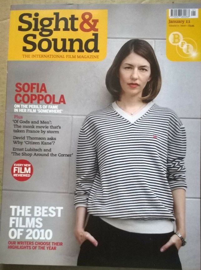 SIGHT AND SOUND magazine side cover Issue 237 January 2011