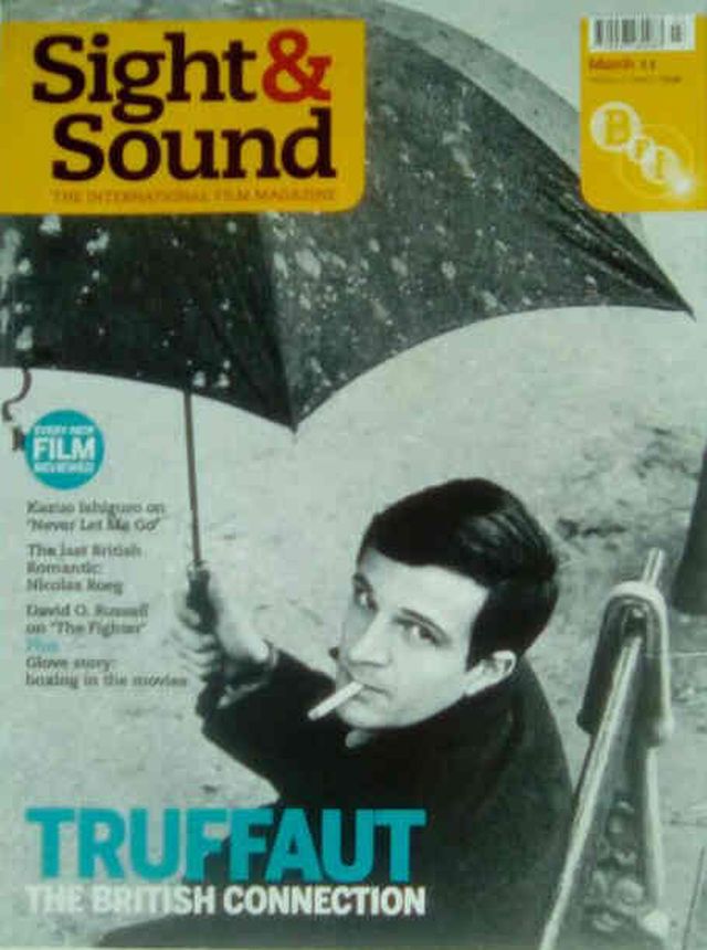 SIGHT AND SOUND magazine side cover Issue 239 March 2011