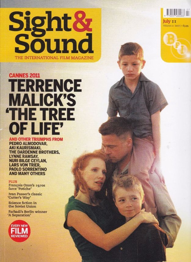 SIGHT AND SOUND magazine side cover Issue 243 July 2011
