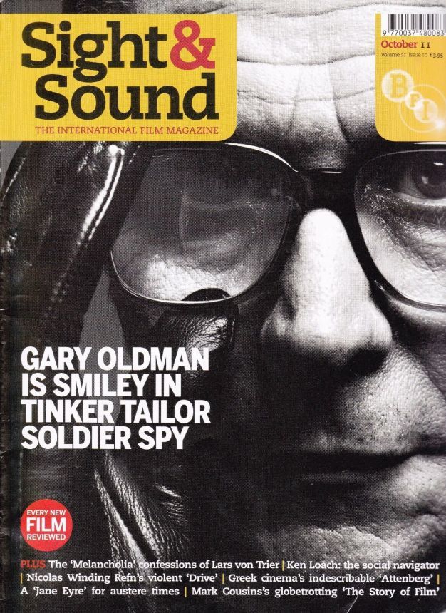 SIGHT AND SOUND magazine side cover Issue 246 October 2011