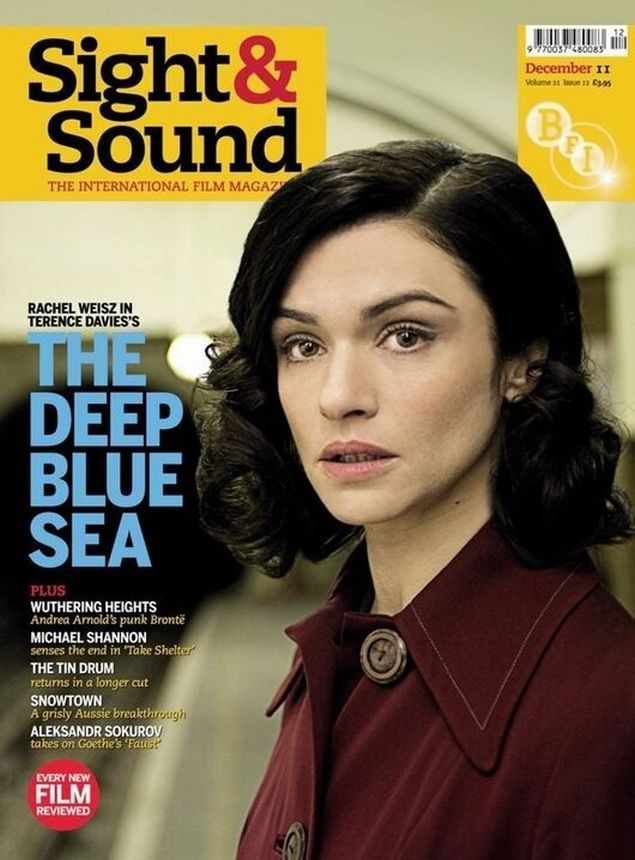 SIGHT AND SOUND magazine side cover Issue 248 December 2011