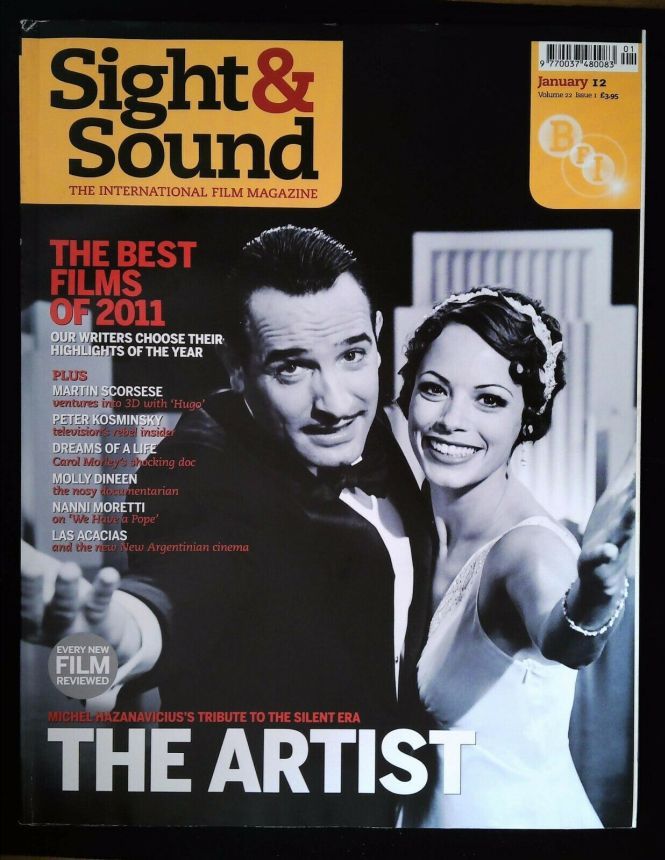SIGHT AND SOUND magazine side cover Issue 249 January 2012