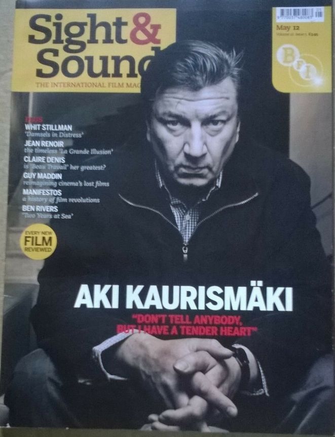SIGHT AND SOUND magazine side cover Issue 253 May 2012