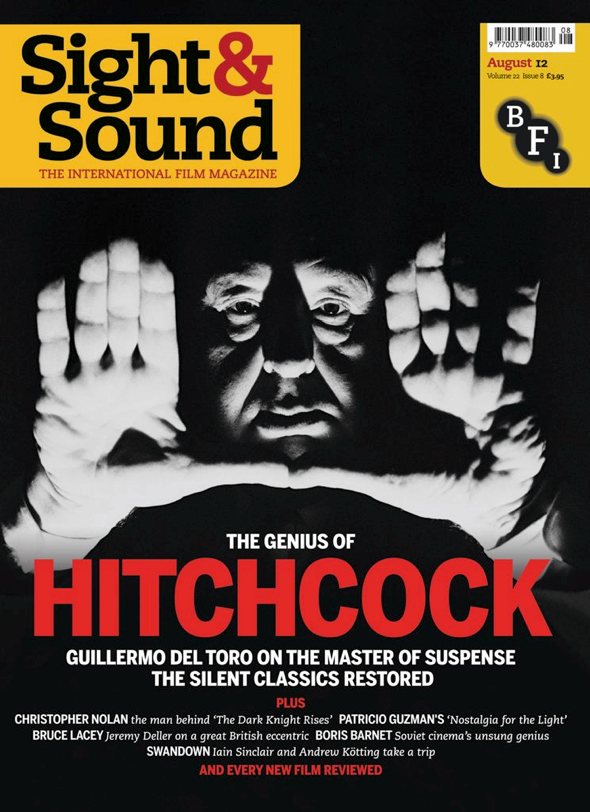 SIGHT AND SOUND magazine side cover Issue 256 August 2012