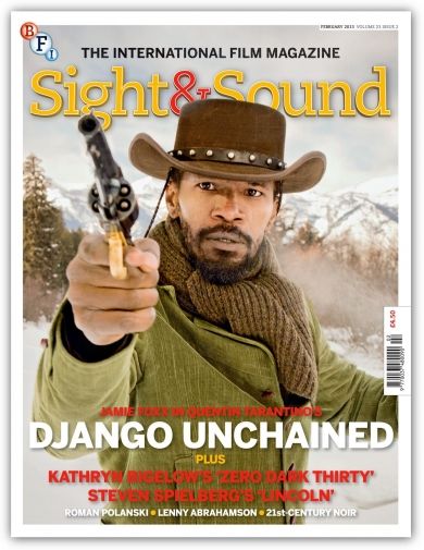 SIGHT AND SOUND magazine side cover Issue 262 February 2013