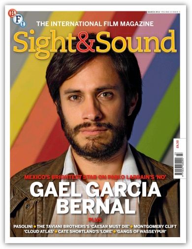 SIGHT AND SOUND magazine side cover Issue 263 March 2013