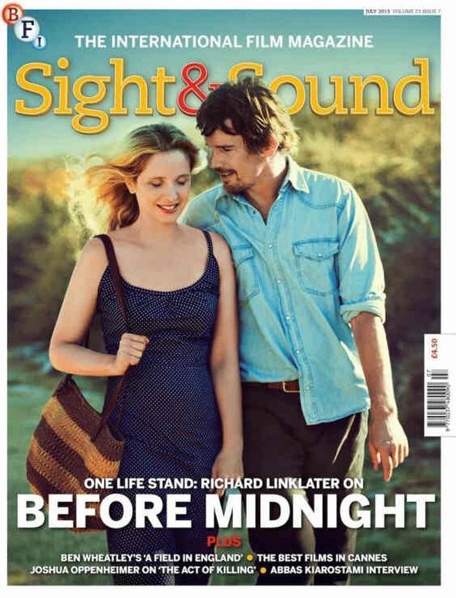 SIGHT AND SOUND magazine side cover Issue 267 July 2013