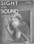 SIGHT AND SOUND (30s-90s) magazine side cover Issue 14 June/July/August 1935