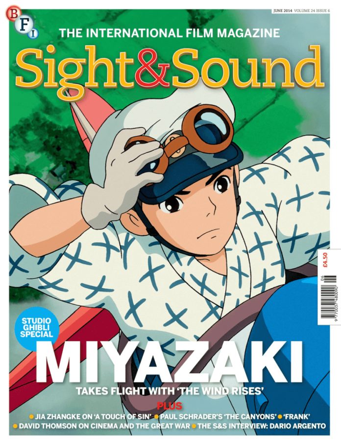 SIGHT AND SOUND magazine side cover June 2014