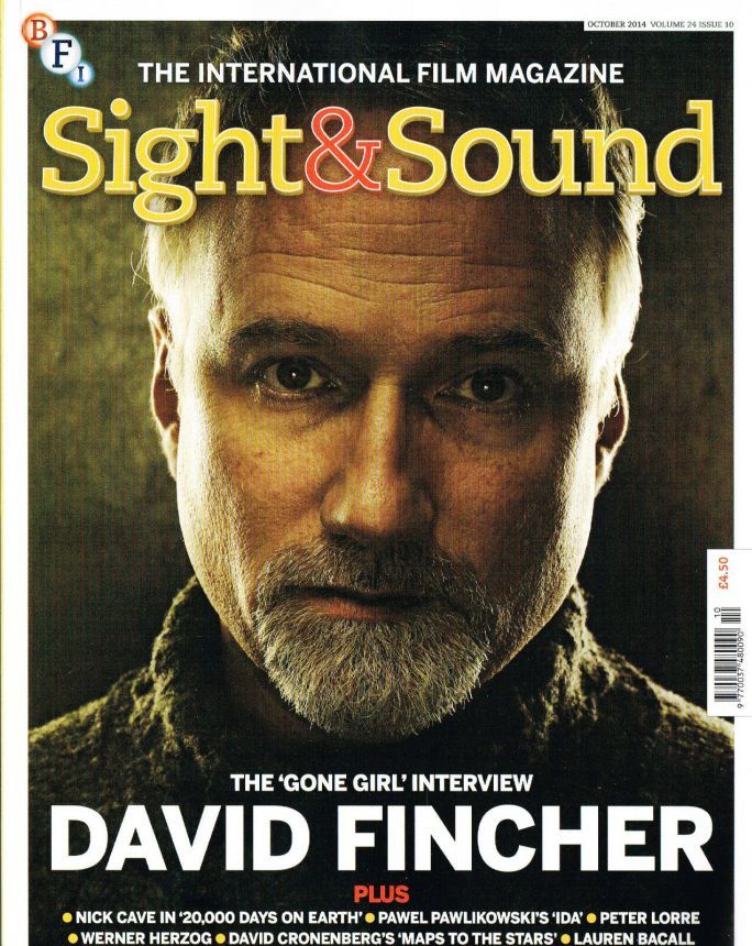 SIGHT AND SOUND magazine side cover October 2014