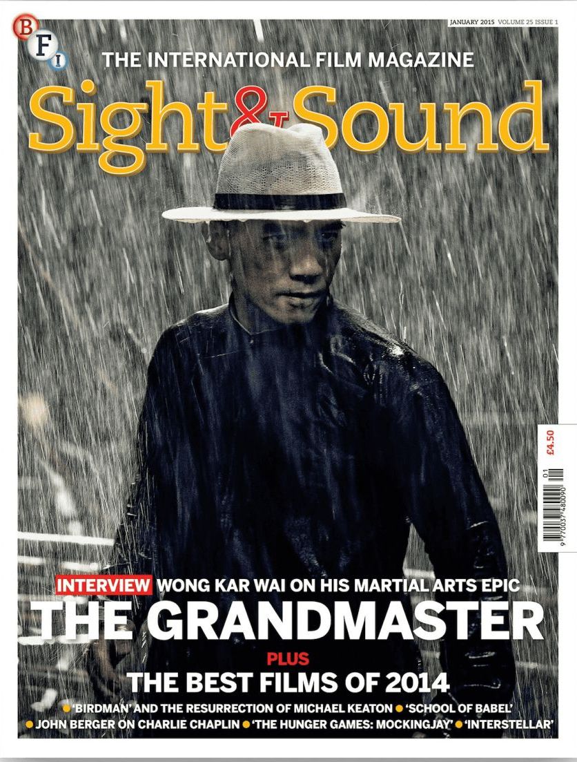 SIGHT AND SOUND magazine side cover January 2015