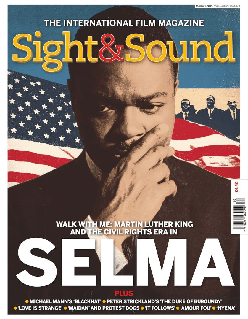 SIGHT AND SOUND magazine side cover March 2015
