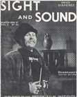 SIGHT AND SOUND (30s-90s) magazine side cover Issue 20 December 1936