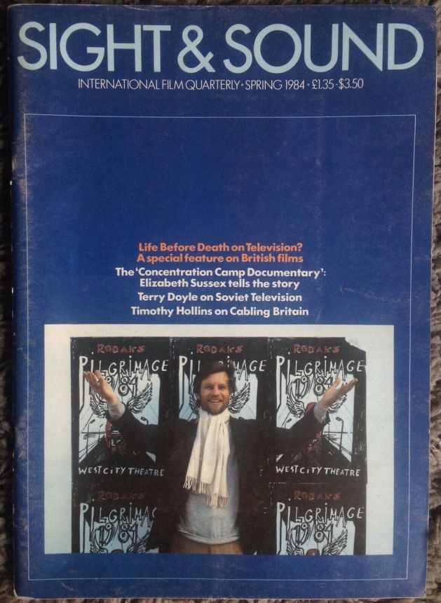 SIGHT AND SOUND (30s-90s) magazine side cover Issue 217 Spring 1984