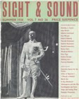 SIGHT AND SOUND (30s-90s) magazine side cover Issue 26 June/July/August 1938