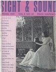 SIGHT AND SOUND (30s-90s) magazine side cover Issue 29 March/April/May 1939