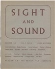 SIGHT AND SOUND (30s-90s) magazine side cover Issue 34 June/July/August 1940