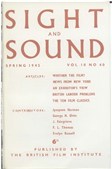 SIGHT AND SOUND (30s-90s) magazine side cover Issue 40 March/April/May 1942