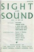 SIGHT AND SOUND (30s-90s) magazine side cover Issue 47 December 1943