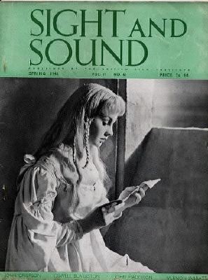 SIGHT AND SOUND (30s-90s) magazine side cover Issue 65 March/April/May 1948