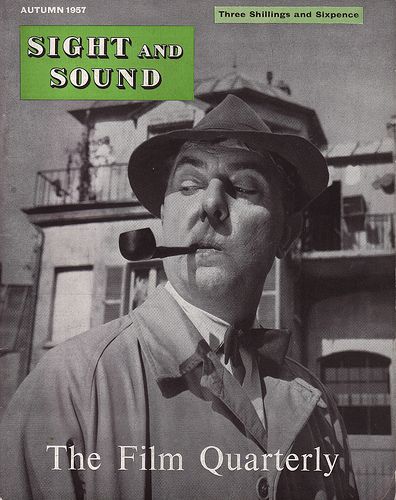 SIGHT AND SOUND (30s-90s) magazine side cover Issue 112 September/October/November 1957