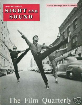 SIGHT AND SOUND (30s-90s) magazine side cover Issue 124 Winter 1960