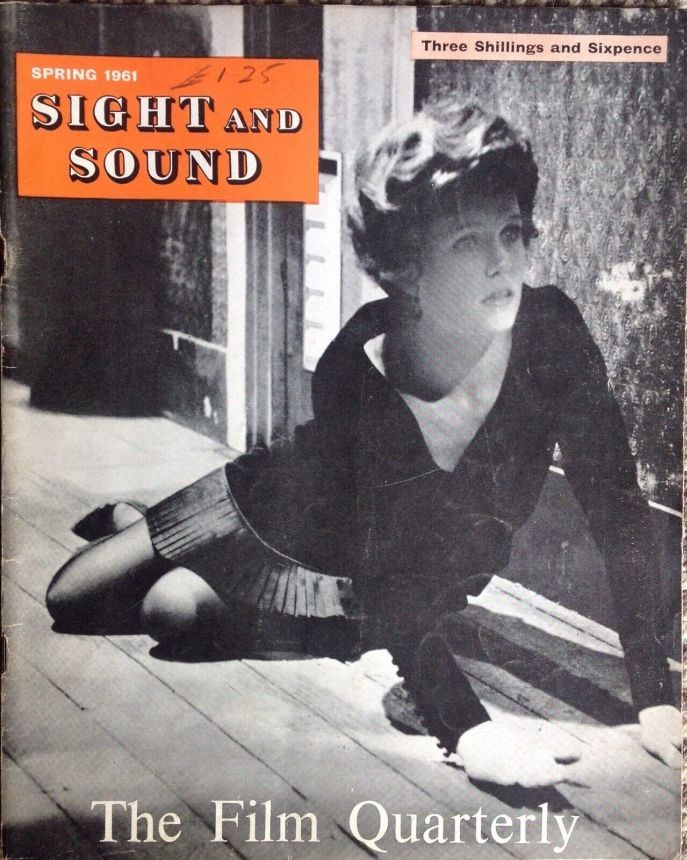SIGHT AND SOUND (30s-90s) magazine side cover Issue 125 Spring 1961