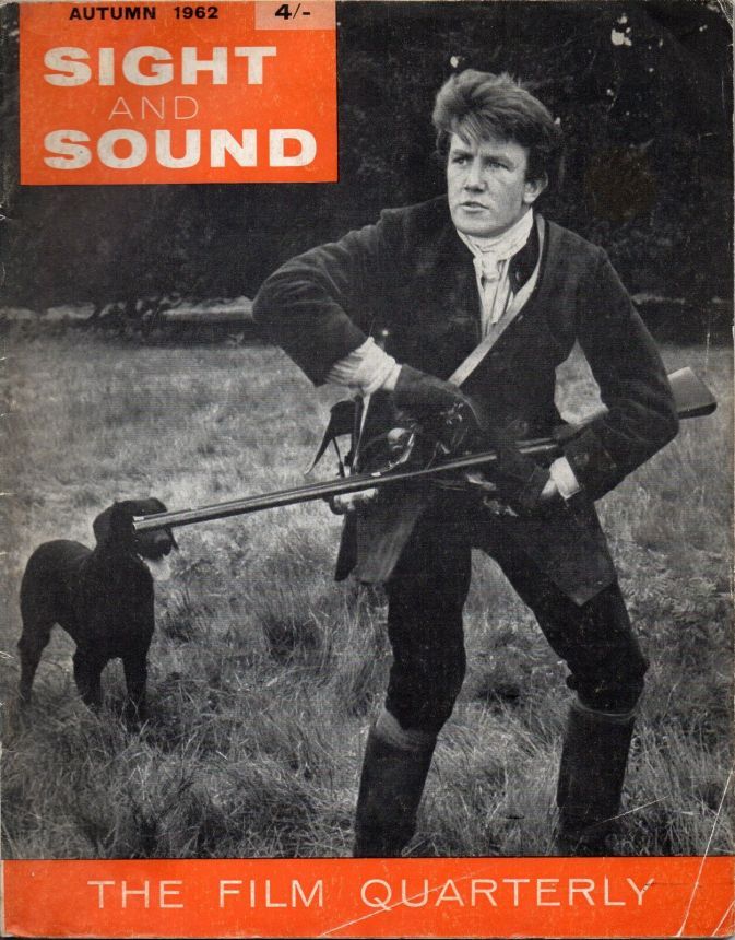 SIGHT AND SOUND (30s-90s) magazine side cover Issue 131 Autumn 1962