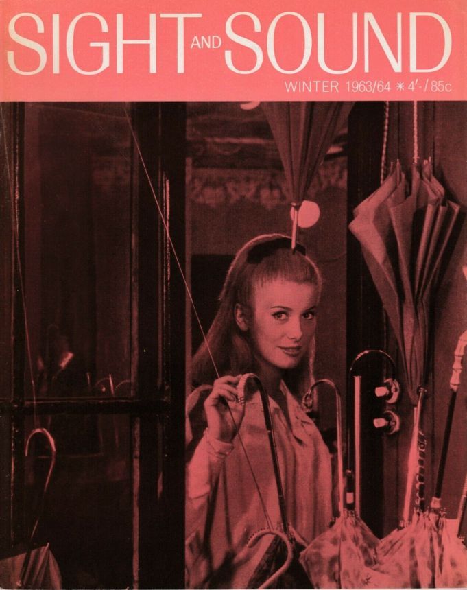 SIGHT AND SOUND (30s-90s) magazine side cover Issue 136 Winter 1963