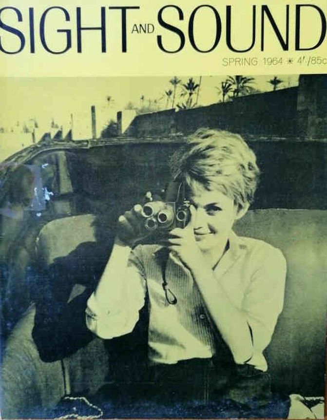 SIGHT AND SOUND (30s-90s) magazine side cover Issue 137 Spring 1964