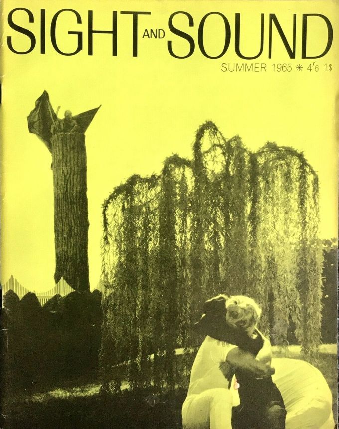 SIGHT AND SOUND (30s-90s) magazine side cover Issue 142 Summer 1965