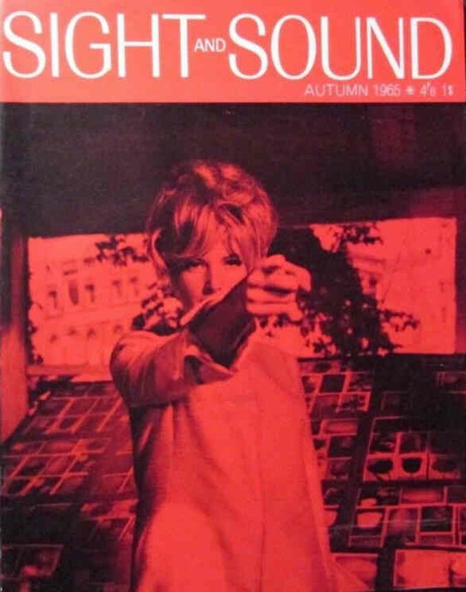 SIGHT AND SOUND (30s-90s) magazine side cover Issue 143 Autumn 1965