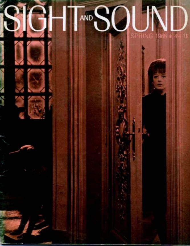 SIGHT AND SOUND (30s-90s) magazine side cover Issue 145 Spring 1966